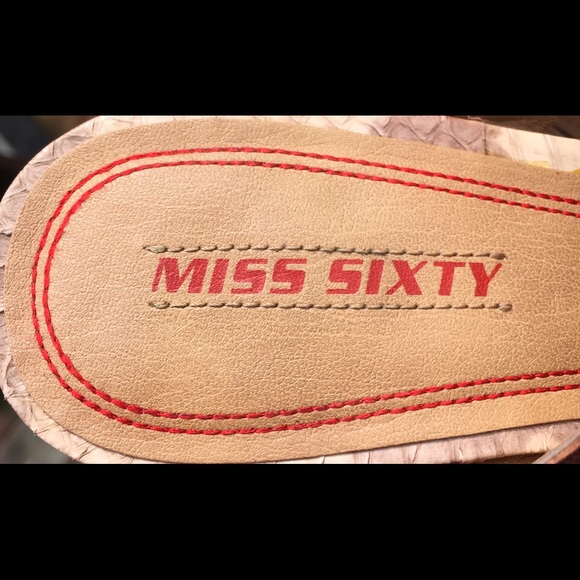 Miss Sixty Super Sexy Sandals Size 6 1/2 - Picture 8 of 8